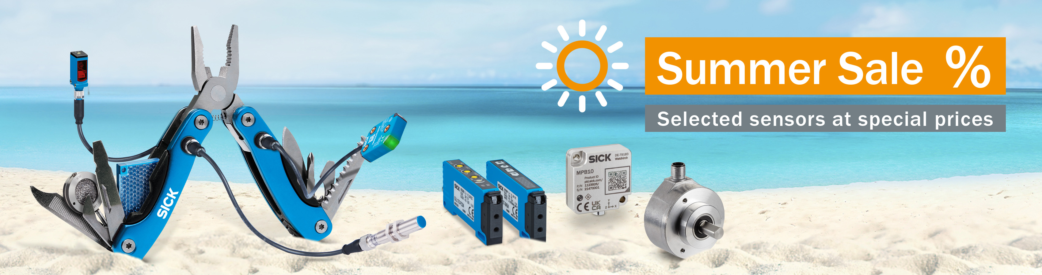 SICK Summer Sale - Selected sensors at special prices